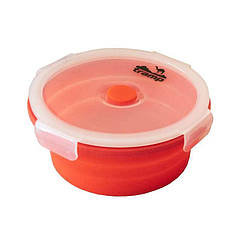 Складаний контейнер з кришкою-засувкою (550мл.) оранжевий Tramp, TRC-088-orange