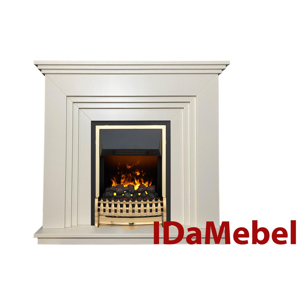 Каминокомплект IDaMebel Gloria Білий Atherton