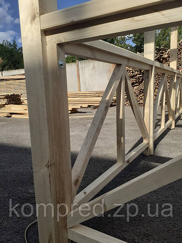 Купить Каркас беседки деревянный 4х3 м., цена 42020 ₴ — Prom.ua (ID ...