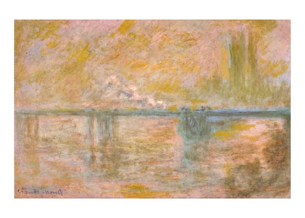 Листівка Claude Monet - Charing-Cross Bridge in London, 1902