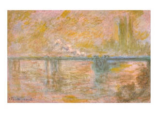 Листівка Claude Monet - Charing-Cross Bridge in London, 1902
