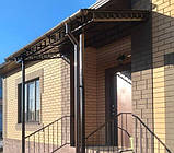 Вхідна група / Козирок над входом / Ганок до будинку, фото 6