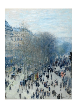 Листівка Claude Monet - Boulevard des Capucines, 1873, фото 1