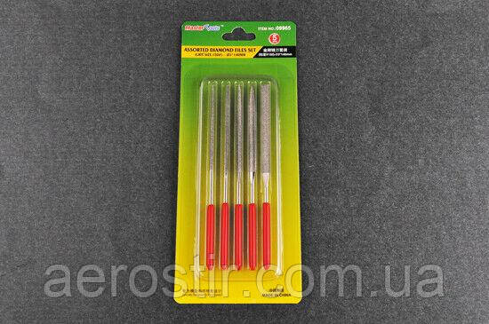 Набір алмазних надфілей 5 шт., інструмент для 09965, фото 1