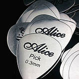 Медіатор Alice AP-100S Metal 0.3 mm (jazz), фото 6