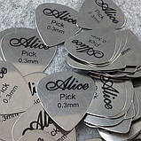 Медіатор Alice AP-100S Metal 0.3 mm (jazz), фото 7