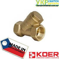 Koer (Чехия) Усиленный фильтр 1/2" PN40 Ду 15