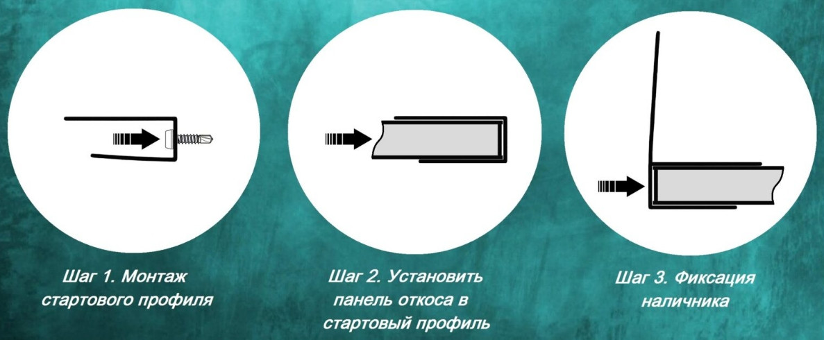 Откосы пластиковые Fachmann Комплект глубина откоса 200 высота 1000 ширина 3000 мм - фото 4 - id-p1587003018