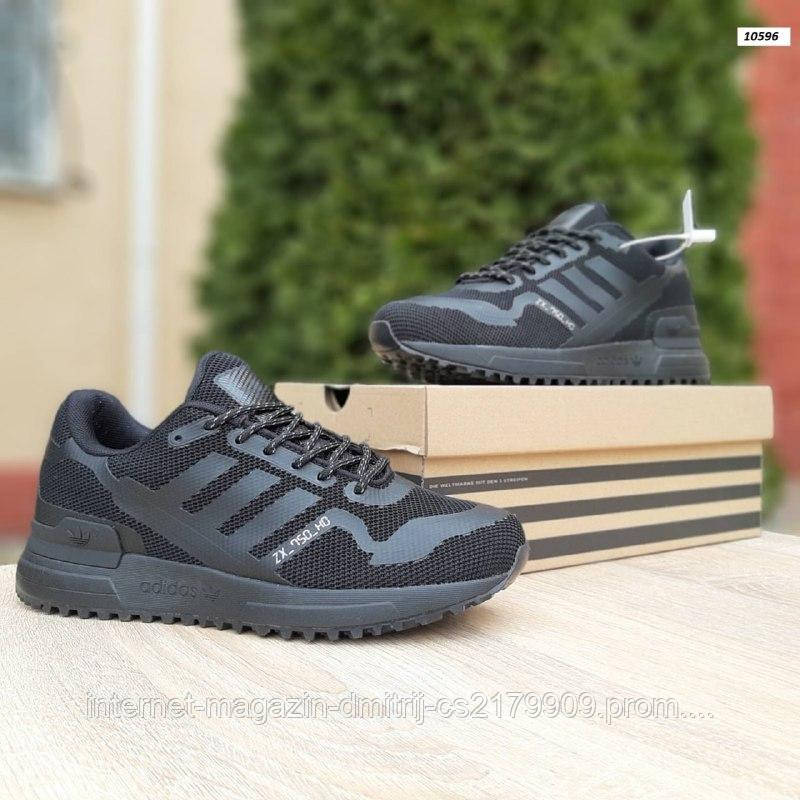 Чоловічі кросівки в стилі Adidas ZX 750 HD чорні
