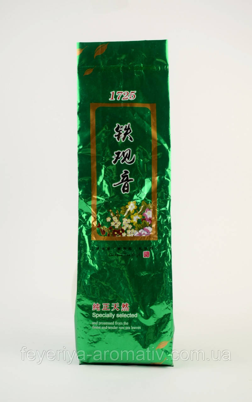 Синьо-зелений крупнолистовий чай Улун Те Гуань Інь А150 125г, фото 1