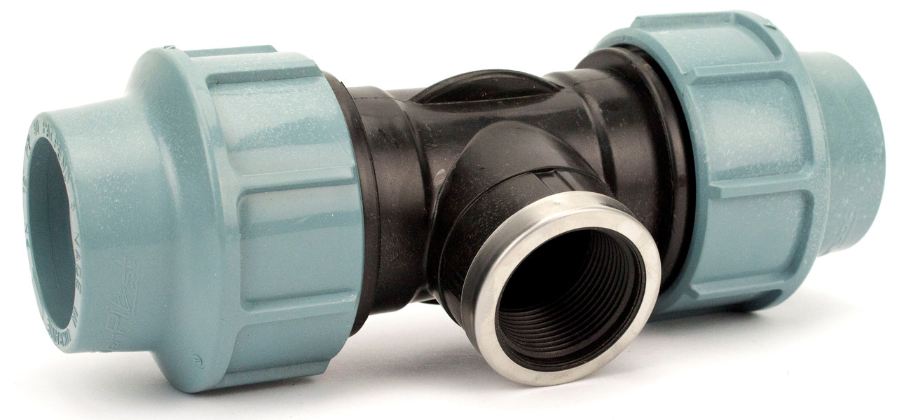 Трійник внутрішня різь ТВР SantehPlast 20х1/2"х20 (20х1/2"х20), фото 1