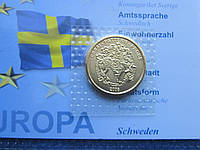 Монета 10 євроцентів (серос) Швеція 2006 Проба Европроба UNC запаювання