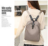 Рюкзак дівчина Нейлонова тканина міський стильний тільки опт, фото 2