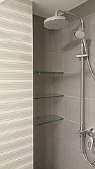 Скляні полиці