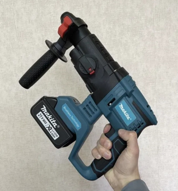 Акумуляторний перфоратор Makita 21V-Li Compact (21V, 4AH), фото 1