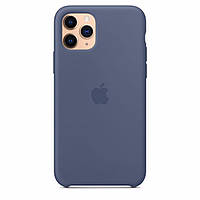 Чехол Silicone Case для Apple iPhone 11 Pro Max OEM Original (Alaskan Blue) Синий