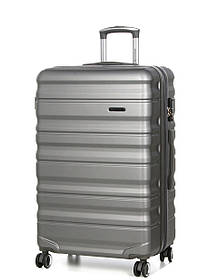 Валіза Франція гігант XL сіра 86х55х32(+5)см/150л/5.4кг/Worldline 628