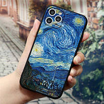 Чохол для Apple iPhone 7, 8 і SE 2020 Alitek Art Ван Гог Зіркова ніч (no sign), фото 5