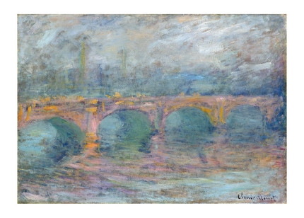 Листівка Claude Monet - Waterloo Bridge, London at Sunset, 1904