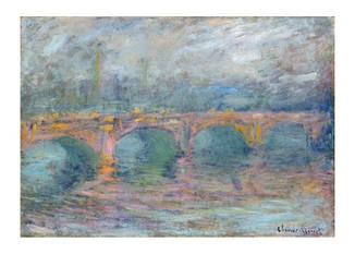 Листівка Claude Monet - Waterloo Bridge, London at Sunset, 1904