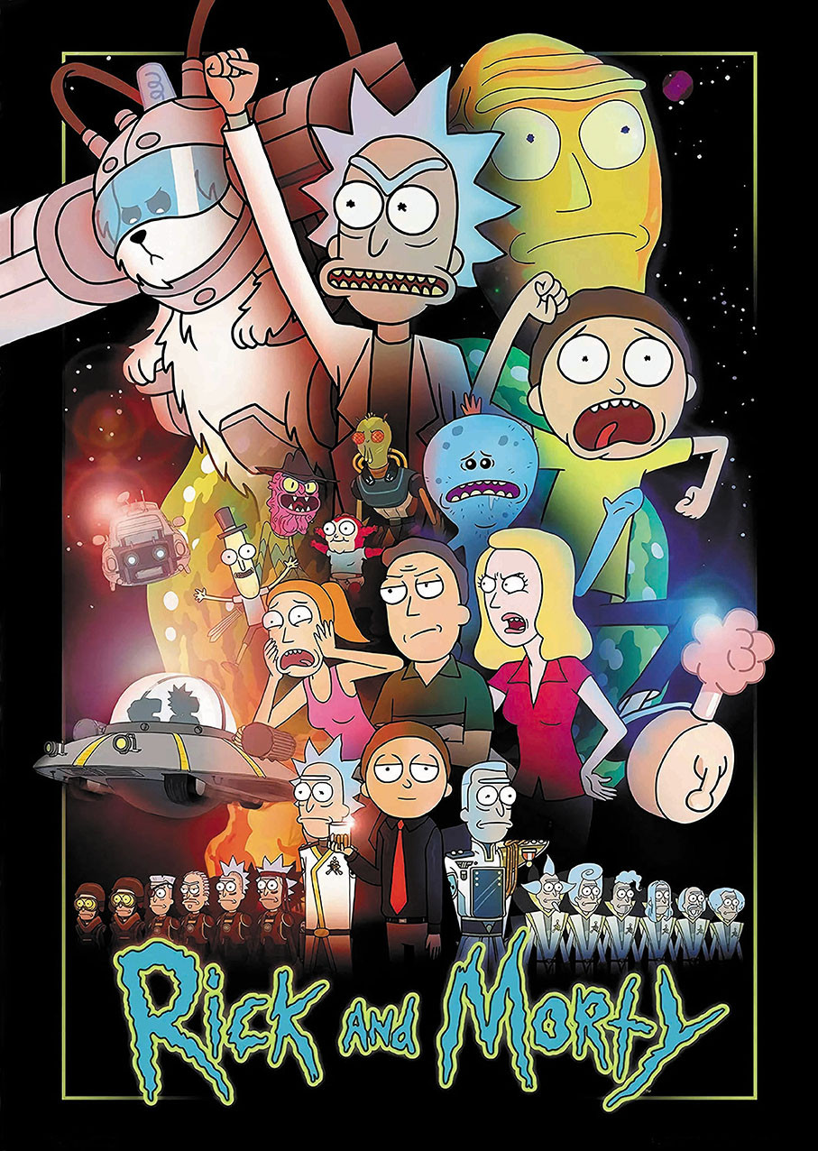 Плакат RICK AND MORTY 2