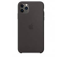 Чехол Silicone Case для Apple iPhone 11 Pro Max OEM Original (Black) Черный