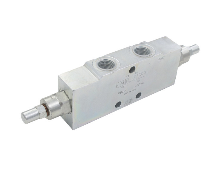 Клапан гальмівний двосторонній VBCD 1/4" DE/A (контрбаланс) (20 л/хв)
