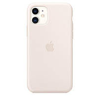 Чехол Silicone Case для Apple iPhone 11 Pro Max OEM Original ( Ivory White) Бежевый