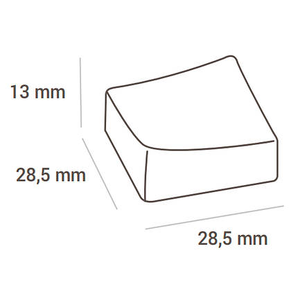 Форма для шоколаду ONDA P 24 шт Silikomart (CH001), фото 2