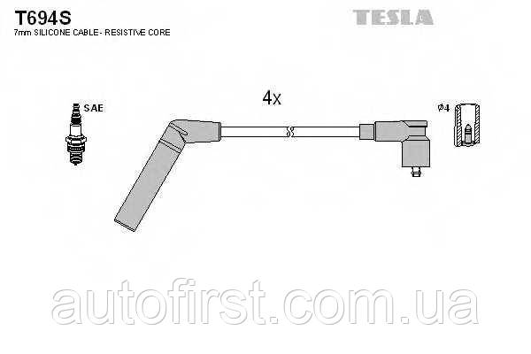 Дроти запалювання Tesla T694S для Dacia