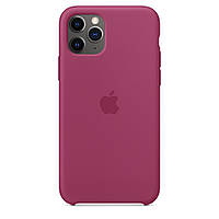 Чехол Silicone Case для Apple iPhone 11 Pro Max OEM Original (Pomegranate) Малиновый