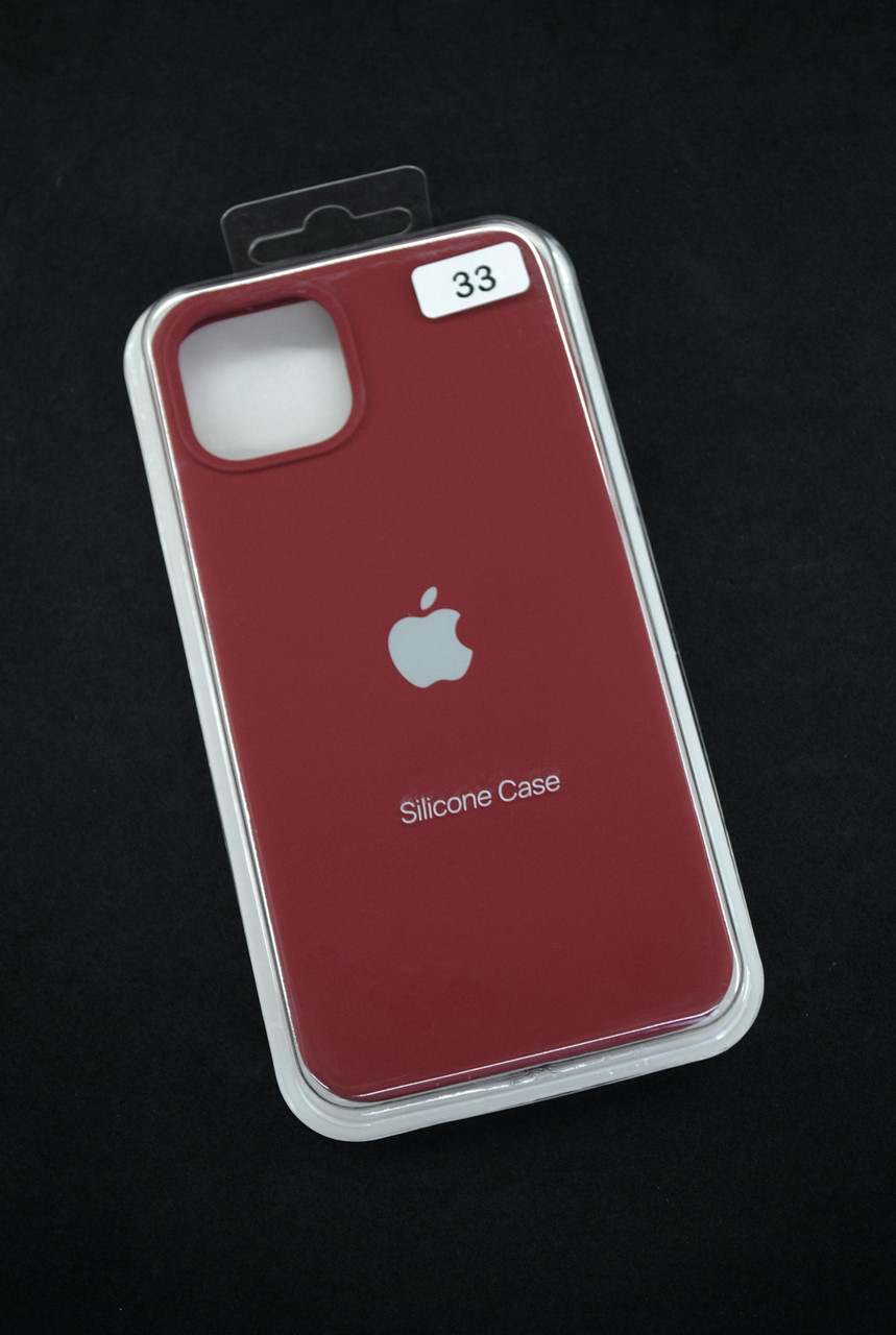 Чохол силіконовий для телефону iPhone 11 Silicone Case Orig FULL №33 camelia white 4you