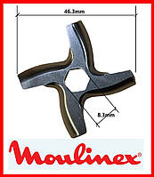 Moulinex нож для мясорубки Мулинекс Ø-46mm шестигранник