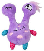 М'яка іграшка зі звуком Монстрик фіолетовий Pawise Little Monster, 19см