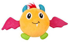 М'яка іграшка зі звуком Монстрик помаранчевий Pawise Little Monster, 19см