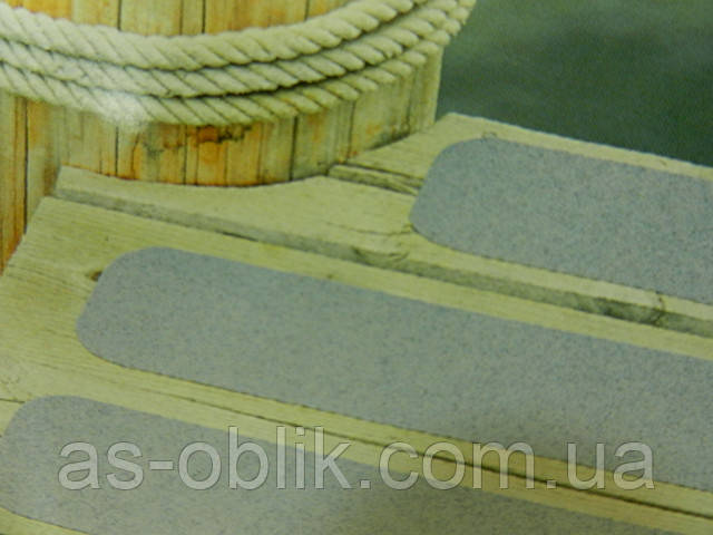 Стрічка антиковзна самоклейна сіра еластична 50 мм