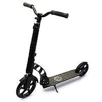 Самокат двоколісний BEST SCOOTER амортизатор, колеса PU, 230 мм, сірий, до 100 кг (47351), фото 2