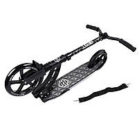 Самокат двоколісний BEST SCOOTER амортизатор, колеса PU, 230 мм, сірий, до 100 кг (47351), фото 5