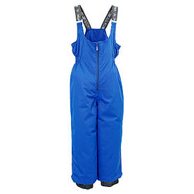 Зимові штани напівкомбінезон дитячий 92-140 синій електрик FLINN ТМ HUPPA 134