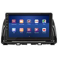 Штатна магнітола 10" Lesko для Mazda CX-5 I Рестайлінг 2015-2017 6/128Gb 4G Wi-Fi GPS Top Мазда 6шт, фото 3