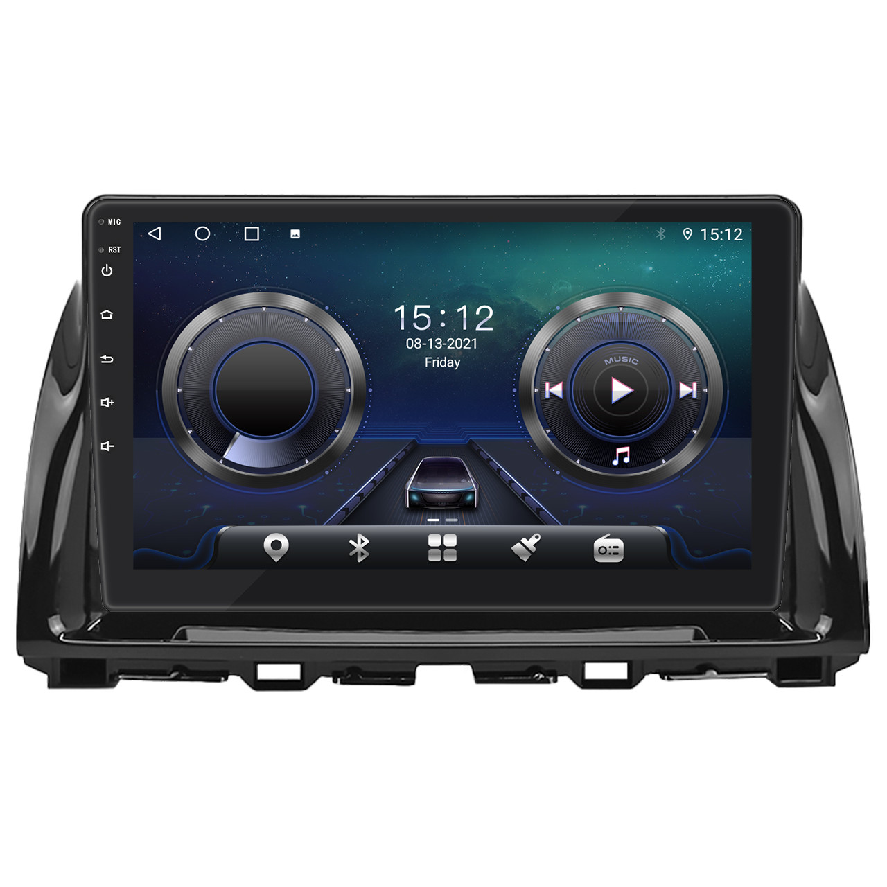 Штатна магнітола Lesko для Mazda CX-5 I Рестайлінг 2015-2017 екран 10" 4/32Gb/ 4G/ Wi-Fi/ CarPlay Premium 5 шт.