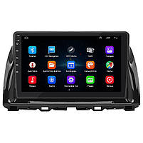 Штатна автомобільна магнітола Lesko для Mazda CX-5 (2012-2016 р. в.) 9" 1/16GB Wi-Fi Optima GPS Android Мазда, фото 4
