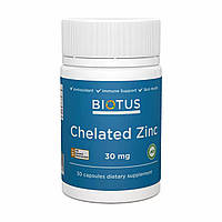 Хелатный цинк (Chelated Zinc) 30 мг 30 капсул