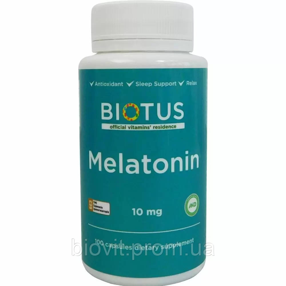 Купить Мелатонин (Melatonin) 10 мг 100 капсул, цена 239 грн — Prom.ua ...