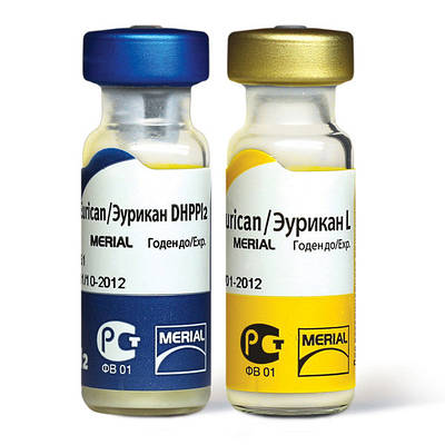 Еврикан вакцина для собак DHPPI+2L (X10X)