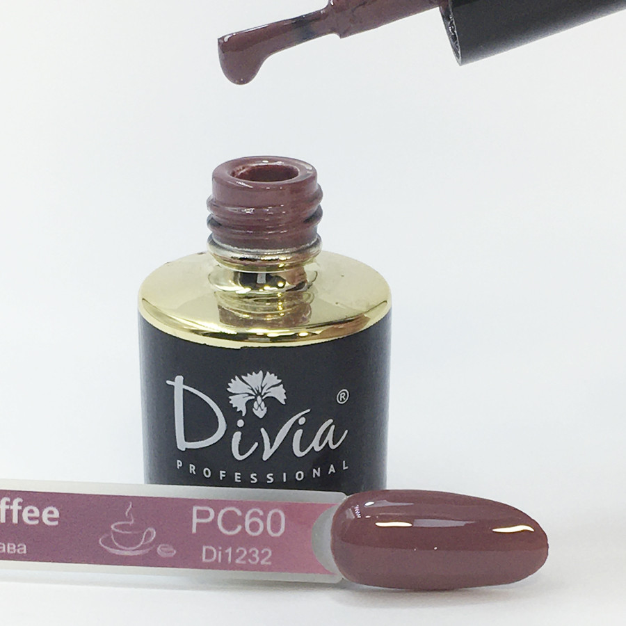 Divia гель лак Pink Coffee Di1232 [PC60], 8 мл