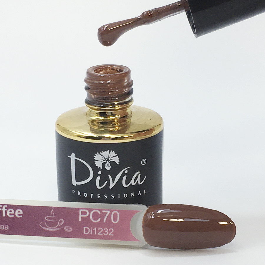 Divia гель лак Pink Coffee Di1232 [PC70], 8 мл