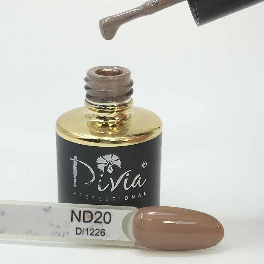 Divia гель лак Nude Di1226 [ND020], 8 мл