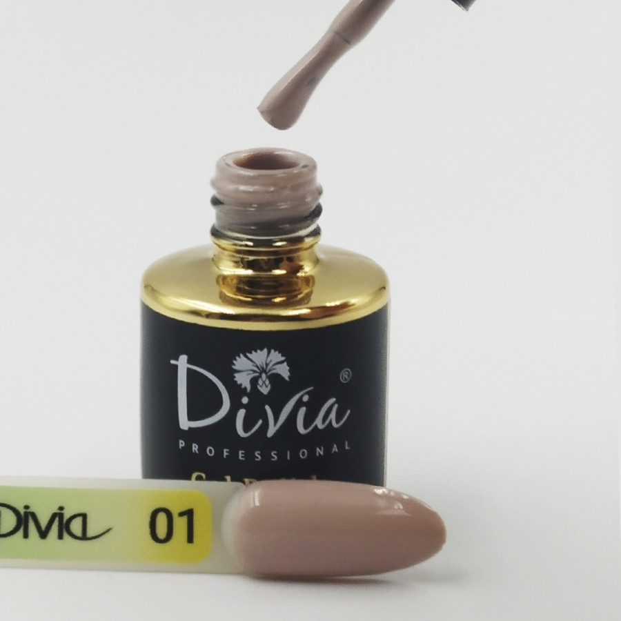 Divia гель лак Macarons Collection Di1200 [MC01], 8 мл