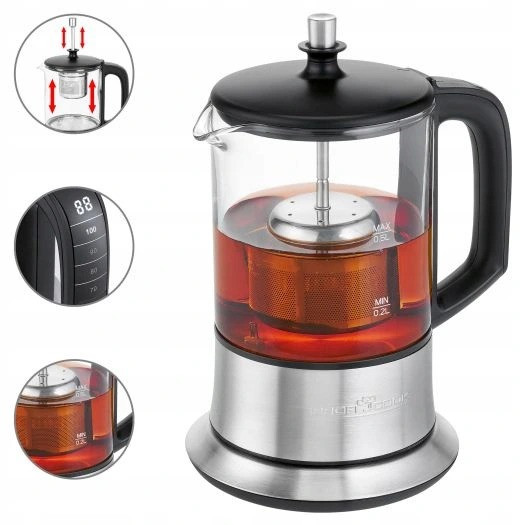 Чайник-заварник Profi Cook PC-TK 1165 2в1 (0.5 л, 1100 Вт, Німеччина), фото 1
